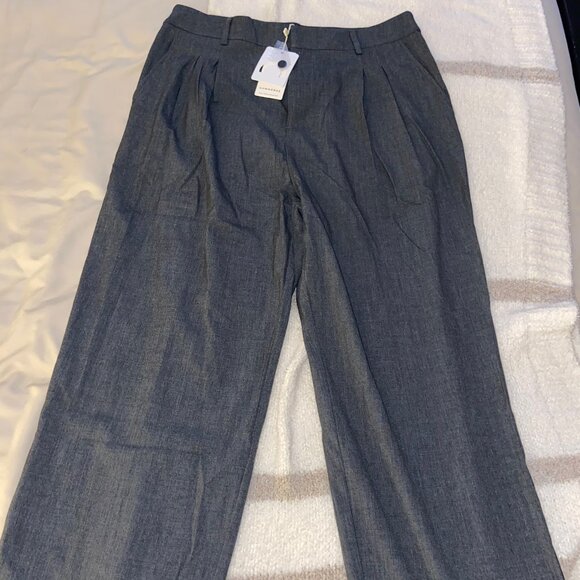Commense Straight Leg Dress Pants- Grey - Picture 2 of 3